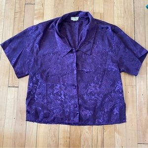 Vintage VS Boxy Paisley Blouse